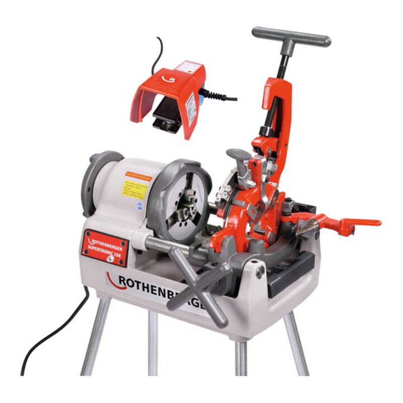 Rothenberger Gewindeschneidmaschine SUPERTRONIC 2 SE, BSPT R, 230 V