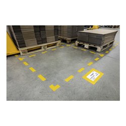 Durable Bodenmarkierungsfenster A5, ablösbar