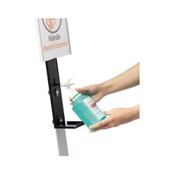 Durable Desinfektionsspender mit Infotafel Boden