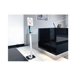 Durable Desinfektionsspender mit Infotafel Boden