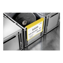 Durable Kennzeichnungstasche mit Falz A5 quer