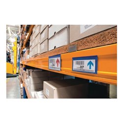 Durable Magnetische Kennzeichnungstasche A6 quer