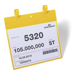 Durable Gitterboxtasche mit Lasche A4 quer