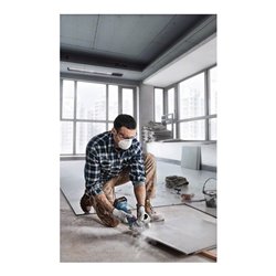 Bosch Akku-Winkelschleifer GWS 18V-7 mit 2 x Akku GBA 18V 4.0Ah in L-BOXX