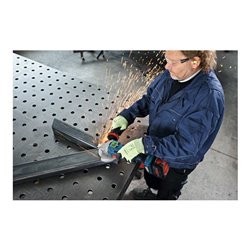 Bosch Akku-Winkelschleifer BITURBO GWS 18V-15 SC: 2x Akku 8.0Ah Schnellladege. L-BOXX