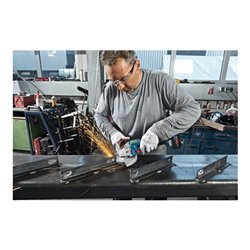 Bosch Akku-Winkelschleifer BITURBO GWS 18V-15 SC: 2x Akku 8.0Ah Schnellladege. L-BOXX