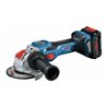 Bosch Akku-Winkelschleifer BITURBO mit X-LOCK GWX 18V-15 SC