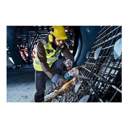 Bosch Akku-Winkelschleifer BITURBO mit X-LOCK GWX 18V-15 SC