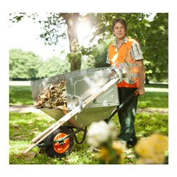 Flora Carrier Volumo, mit Stielgerätehalterung