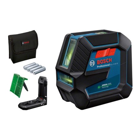 Bosch Selbstnivellierender Kreuzlinienlaser GLL, Typ: 2-15G