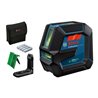 Bosch Selbstnivellierender Kreuzlinienlaser GLL, Typ: 2-15G