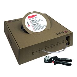 Riegler PU Schlauch-Set 1, Durchmesser-6x4,-8x6, natur, inkl. Schlauchabschneider