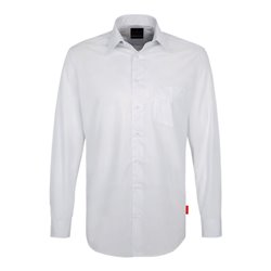 Hakro Herren Hemd Performance, weiß, Unisex-Größe: S