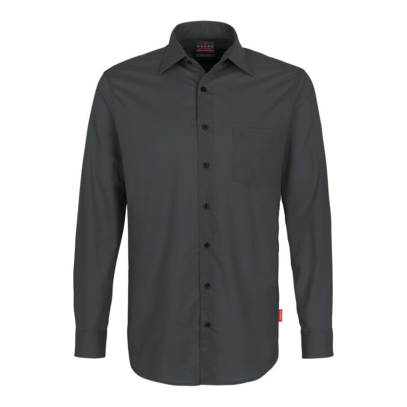 Hakro Herren Hemd Performance, anthrazit, Unisex-Größe: 3XL