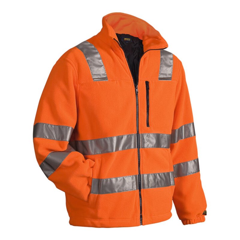 Blakläder Warnschutz-Fleecejacke, orange, Unisex-Größe: 2XL