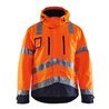 Blakläder Warnschutz-Funktionsjacke, orange / marineblau, Unisex-Größe: L