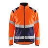 Blakläder Warnschutz-Softshell-Jacke, orange / marineblau, Unisex-Größe: M
