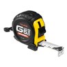 Tajima Rollbandmaß mit extrastarkem Gehäuseschutz, Endhaken magnetisch, Bandlänge: 5/25 m