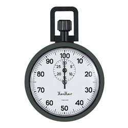 Hanhart Kronenstoppuhr Kunststoffgehäuse, Typ: 1/100