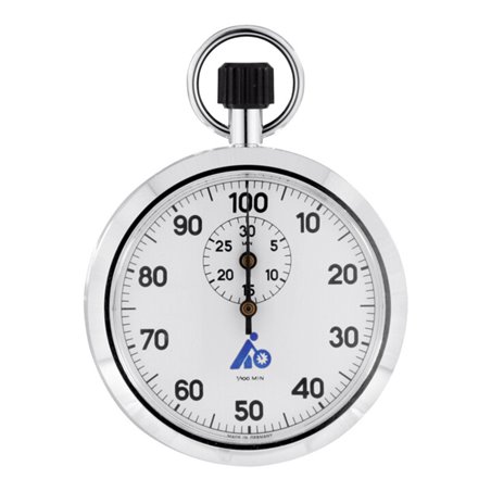 Hanhart Kronenstoppuhr Metallgehäuse, Typ: 1/100