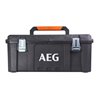 AEG Werkzeugbox 37 L Fassungsvermögen, Wasserdicht, Aus strapazierfähigem PP, Metallverschlüsse, 1 Stück