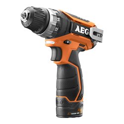 AEG Akku-Kompakt-Bohrschrauber BS12C2LI-152B 12V inkl. 2x 1,5 Ah Akku und Ladegerät in Werkzeugtasche