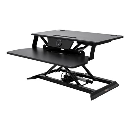 STIER Stehschreibtisch Konverter mit elektrischer Höhenverstellung 