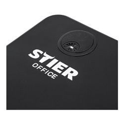 STIER Stehschreibtisch Konverter mit elektrischer Höhenverstellung 