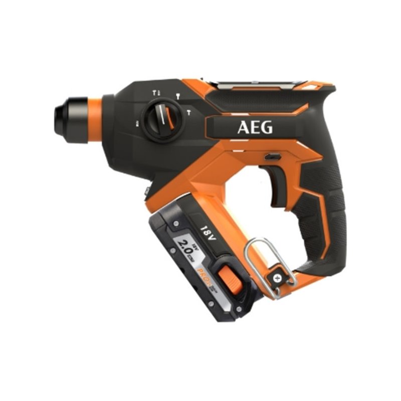 AEG Akku-Kombihammer BBH18C LI-202C 18V inkl. 2x 2,0 Ah Akku und Ladegerät in Transportkoffer