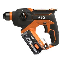 AEG Akku-Kombihammer BBH18C LI-202C 18V inkl. 2x 2,0 Ah Akku und Ladegerät in Transportkoffer