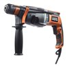 AEG 800 W Kombihammer KH 26 XE, SDS-Plus, Schlagenergie 2,5 J, inkl. 13 mm FIXTEC-Schnellspannbohrfutter, Zusatzhandgriff mit Bo
