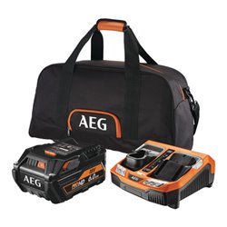 AEG Akku-Starterset Pro18V SETL1860BL, inkl. 1x 6,0 Ah HD Akku und Ladegerät in Karton