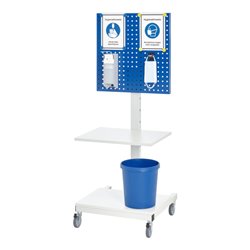 Rau Hygiene-Ständer Modell 2 fahrbar