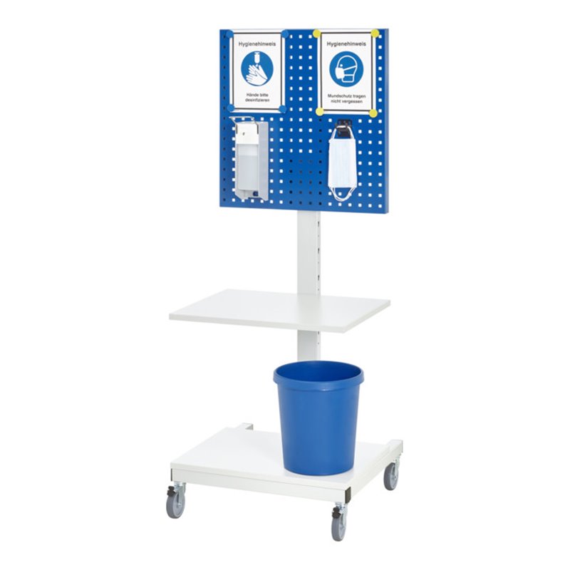 Rau Hygiene-Ständer Modell 2 fahrbar