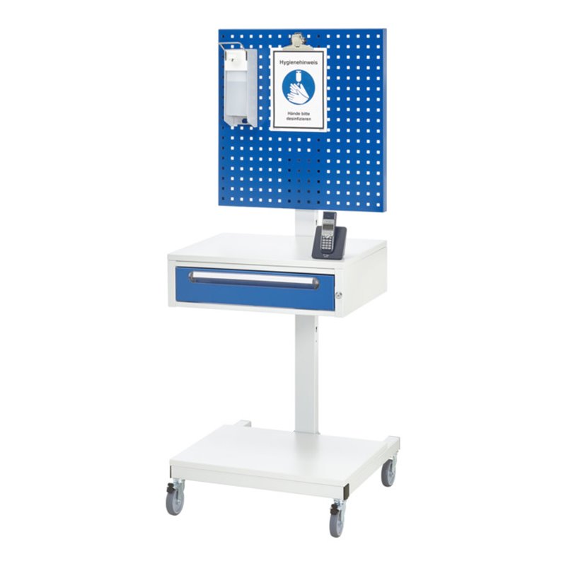 Rau Hygiene-Ständer Modell 3 fahrbar