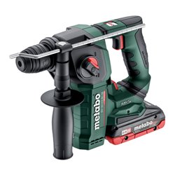 Metabo Akku-Bohrhammer BH 18 LTX BL 16 metaBOX 145 L 18V 2x4Ah LiHD + ASC 55