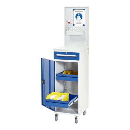 Rau Hygiene-Schrank Modell 1 fahrbar