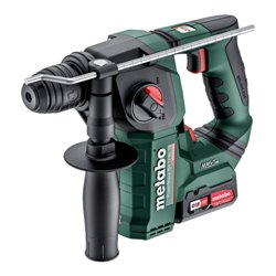 Metabo Akku-Bohrhammer PowerMaxx BH 12 BL 16 metaBOX 145 12V 2x2Ah Li-Power + SC 30