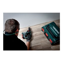 Metabo Akku-Bohrhammer PowerMaxx BH 12 BL 16 metaBOX 145 12V 2x2Ah Li-Power + SC 30