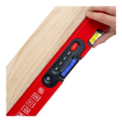 STIER Digitale Wasserwaage SDW-1200 LCD-Display ±0,2° 120 cm