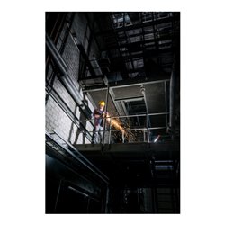 Brennenstuhl professionalLINE Mobiler LED Baustrahler X 8000 M, mit 5m Kabel, mit OSRAM LEDs, 8300 lm, IP54