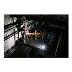 Brennenstuhl professionalLINE Mobiler LED Baustrahler X 12000 M, mit 5m Kabel, mit OSRAM LEDs, 12000 lm, IP54