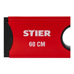 STIER Digitale Wasserwaage SDW-600 LCD-Display ±0,2° 60 cm