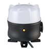 Brennenstuhl Mobiler 360° LED Baustrahler 50W, 5300 lm, 5m Kabel, spritzwassergeschützte Steckdose, IP54
