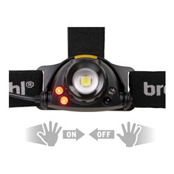 LuxPremium LED Akku Sensor Kopflampe SL 400 AF IP44 400lm