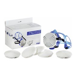 Dräger Halbmaske X-plore 2100 aus EPDM inkl. 5 Filtern