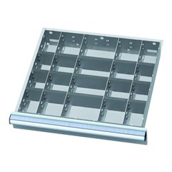 STIER Schubladenschrank mit 7 Schubladen inkl. Einteilungsset