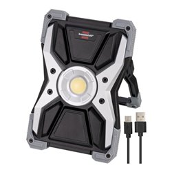 Brennenstuhl Akku LED Arbeitsstrahler RUFUS / LED Arbeitsleuchte für Werkstatt