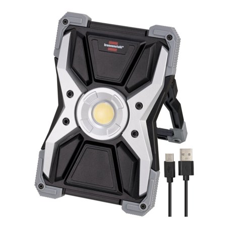 Brennenstuhl Akku LED Arbeitsstrahler RUFUS / LED Arbeitsleuchte für Werkstatt