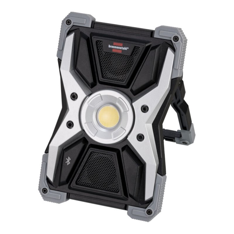 Akku LED Arbeitsstrahler RUFUS 3010 MA, 3000lm, IP65, mit Bluetooth® Lautsprecher